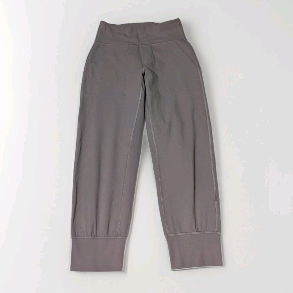 Lululemon Align Jogger Yoga Pants Pink Purple Violet Verbena Cropped Ankle Sz 4
